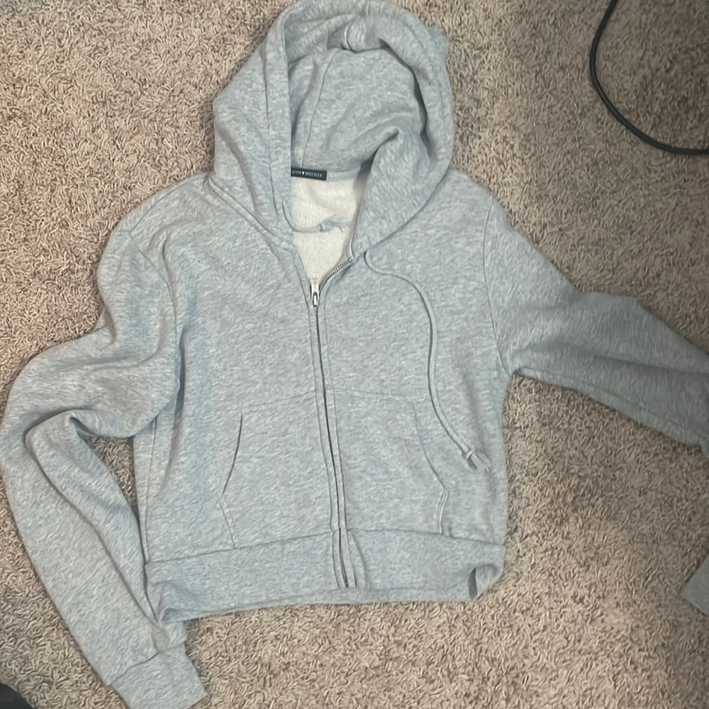 Brandy Melville cropped hoodie